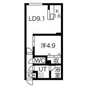 カサトレス白石の間取り画像