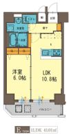 グルーブAriaトアロードの間取り画像