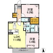 ソレアードⅡの間取り画像