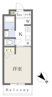 須磨南町ミオの間取り画像