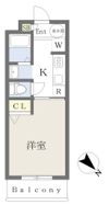 須磨南町ミオの間取り画像