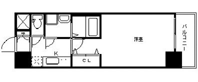 アドバンス三宮シュロスの間取り画像