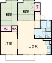 クレスト安室の間取り画像