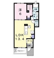 グランディール28 Bの間取り画像