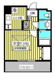 HF仙台レジデンスEASTの間取り画像
