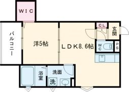 フォレストクリエオーレ上島弐番館の間取り画像