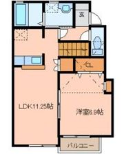 カサグランデ壱番館の間取り画像