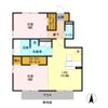 ソレイユ Bの間取り画像