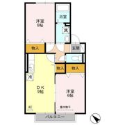 ドエル59の間取り画像