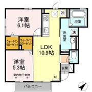 アネシスMⅡの間取り画像