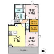 リーブル プレディオの間取り画像