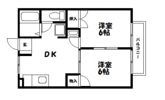グリーンハイツ藤の間取り画像