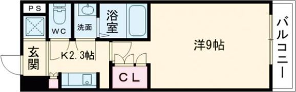 クレスト中もずの間取り画像