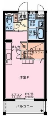 サンライズ曽師の間取り画像