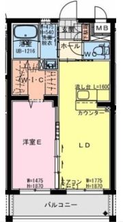 サンライズ曽師の間取り画像