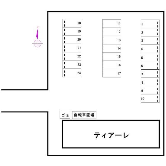 近くに施設あり
