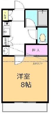 東原町サンハイツ88の間取り画像