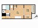 クレアトゥール岸辺1の間取り画像
