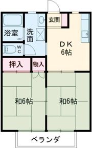 ベルメゾンBの間取り画像