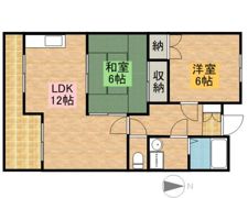 コスモスBの間取り画像
