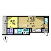 シャン・エトワール都賀の間取り画像