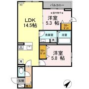 エクセリア早宮の間取り画像