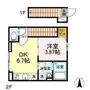 コージーコート shinの間取り画像
