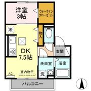 マ・シャンブル 片平の間取り画像