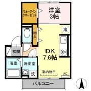 マ・シャンブル 片平の間取り画像