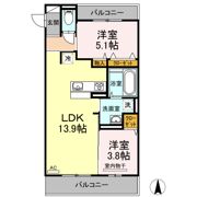 ルシエールの間取り画像
