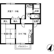 セジュールTAMURAの間取り画像