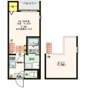 ハーモニーテラス福住町の間取り画像