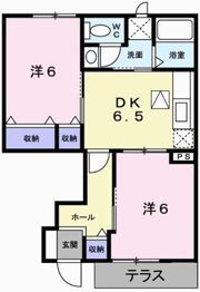 フリューリンクの間取り画像