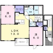 プリムローズⅡの間取り画像