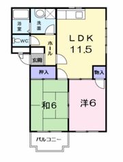 グリーンマンションの間取り画像