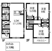 アステール Cの間取り画像