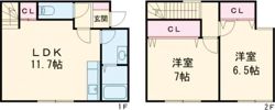 カーサ湯川の間取り画像