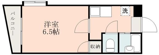 サンパティーク下荒田の間取り画像