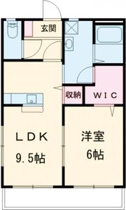 ブロードタウン神野Ⅱ E棟の間取り画像