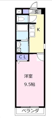 セントラルコートの間取り画像
