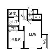 calme令北8条の間取り画像