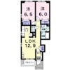 セレーノ チェーロⅢの間取り画像