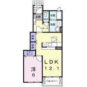 ベル ファミーユⅠ 1番館の間取り画像