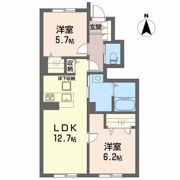 ブルンはなみずきの間取り画像