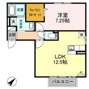 セントラルハイツ E/Fの間取り画像
