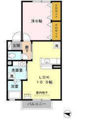 クロノス大山の間取り画像