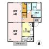 クレール Aの間取り画像