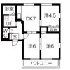エルハイムBの間取り画像