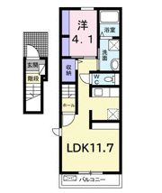 クローバーキャッスルの間取り画像