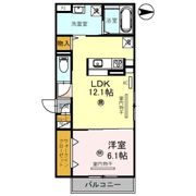 D-room reposの間取り画像